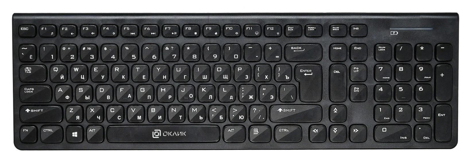 Клавиатура Oklick 590m Black