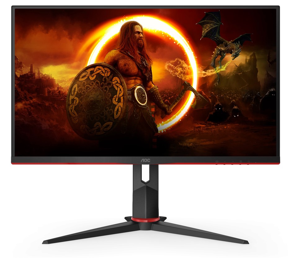 27" Монитор AOC Q27G2U, 2560x1440, 144 Гц, *VA, черный/красный в Москве
