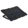 Точка ПК Подставка для ноутбука CROWN MICRO CMLS-403, черный/синяя подсветка