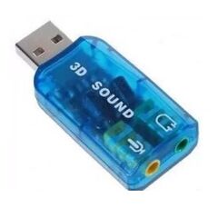 Точка ПК Звуковая карта USB TRUA3D (C-Media CM108) 2.0 Ret ASIA USB 6C V