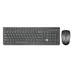 Точка ПК Комплект клавиатура + мышь Defender Columbia C-775 Black USB, черный