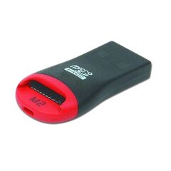 Точка ПК Картридер Orient USB 2.0 CR-012 black white red, для карт Micro SD