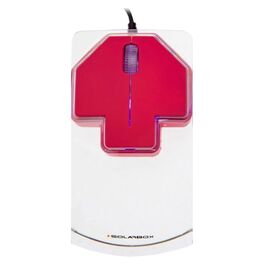 Точка ПК Компактная мышь Solarbox X07, розовый