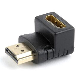 Точка ПК Переходник Cablexpert HDMI-HDMI 19F/19M золотые разъемы (A-HDMI90-FML)