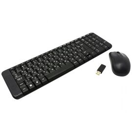 Точка ПК Клавиатура и мышь Logitech Wireless Combo MK220, черный