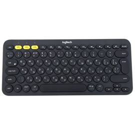 Точка ПК Клавиатура Logitech K380 Multi-Device темно-серый,кириллица+QWERTY