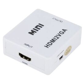 Точка ПК Переходник-конвертер HDMI на VGA. Адаптер видеосигнала HDMI2VGA