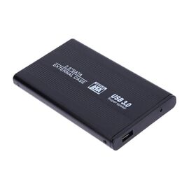 Точка ПК Внешний корпус 2.5 3Q HDD/SSD SATA USB 3.0 Type-A, черный