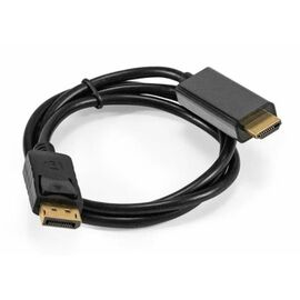 Точка ПК Кабель DisplayPort-HDMI ExeGate EX-CC-DP-HDMI-1.0 (20M/19M, 1,0м, экран) EX294708RUS