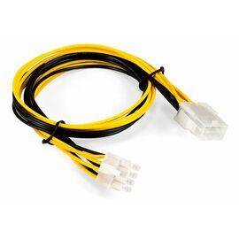 Точка ПК Удлинитель кабеля питания материнской платы +12V ExeGate EX-EXT-8M8F-0.5 (8pin EPS12V M/8pin EPS12V