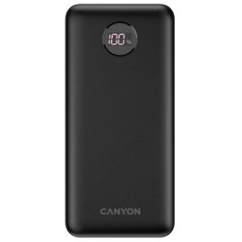 Точка ПК Портативный аккумулятор Canyon CNE-CPB2002B, 20000mAh, черный