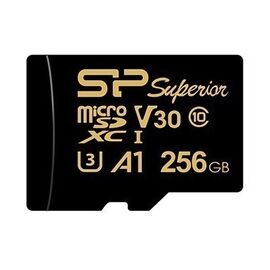 Точка ПК Карта памяти Silicon Power Superior microSDXC A1, V30, UHS-I Class 3 (U3), Class 10 256 ГБ