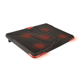 Точка ПК Подставка для ноутбука CROWN MICRO CMLS-130, черный/красная подсветка