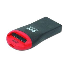 Точка ПК Картридер Orient USB 2.0 CR-012 black white red, для карт Micro SD