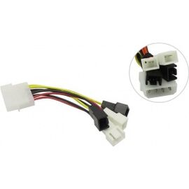 Точка ПК Переходник для вентиляторов Espada Molex - 4x 3Pin (e4PINm-4X3pINm)