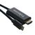 Точка ПК Кабель Telecom HDMI - USB Type-C 1.8м 4К 30HZ (TCC005-1.8M), черный, изображение 2