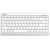 Точка ПК Беспроводная клавиатура A4Tech Fstyler FBK11 BT/Radio, slim, белый/серый