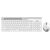 Точка ПК Комплект беспроводной клавиатура + мышь A4Tech Fstyler FB2535C, BT/Radio, белый/серый