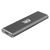 Точка ПК Внешний корпус для SSD AgeStar 31UBNV1C для M.2 NVME (M-key), USB 3.1 Type-C, алюминий, серый, изображение 2