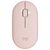 Точка ПК Беспроводная мышь Logitech Pebble M350, розовый