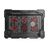 Точка ПК Подставка для ноутбука CROWN MICRO CMLS-402, черный/красная подсветка, изображение 10