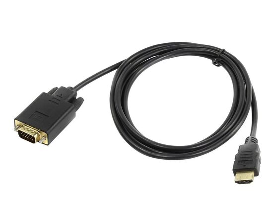 Точка ПК Кабель VCOM HDMI - VGA, 1.8 м, черный CG596-1.8M