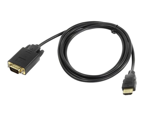 Точка ПК Кабель VCOM HDMI - VGA (CG596), 1.8 м, черный