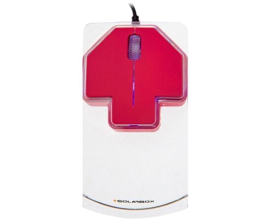 Точка ПК Компактная мышь Solarbox X07, розовый, изображение 2