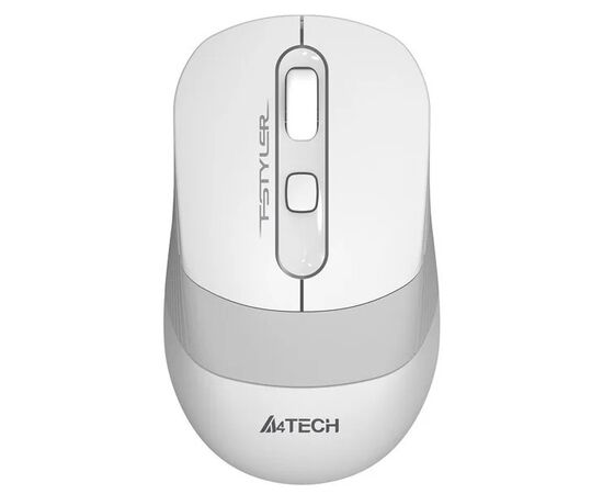 Точка ПК Беспроводная мышь A4Tech Fstyler FG10, белый/серый, изображение 3
