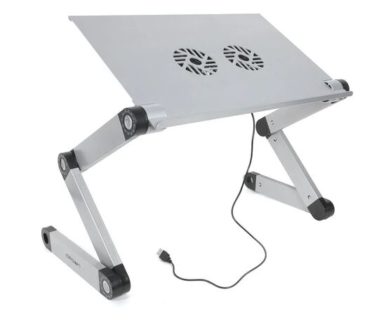 Точка ПК Стол для ноутбука CROWN MICRO CMLS-116G, серебристый