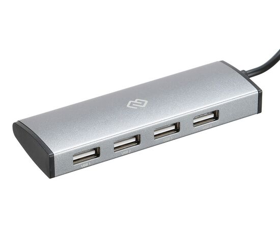 Точка ПК USB-концентратор Digma HUB-4U2.0-UC-DS (Type-C, 4xUSB 2.0)