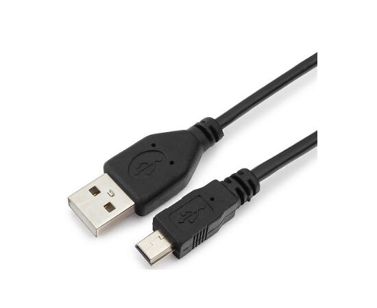 Точка ПК Кабель интерфейсный USB 2.0 Гарнизон GCC-USB2-AM5P-1M AM/miniBM