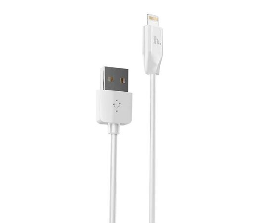 Точка ПК Кабель Hoco Rapid X1 USB - Apple Lightning 1 м, 1 шт., белый