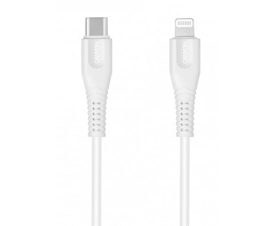 Точка ПК Кабель Canyon USB Type-C - Lightning MFI (CNS-MFIC4W) 1.2 м, белый