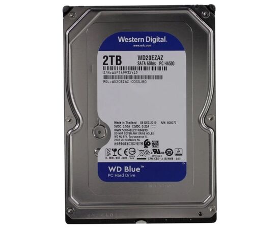 Точка ПК Жесткий диск Western Digital WD Blue 2 ТБ WD20EZAZ, изображение 2