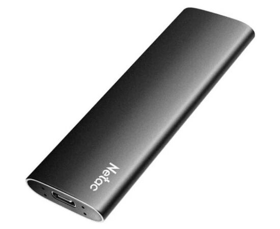 Точка ПК Внешний SSD Netac Z Slim 500 ГБ USB 3.2 Gen 2 Type-C, черный NT01ZSLIM-500G-32BK