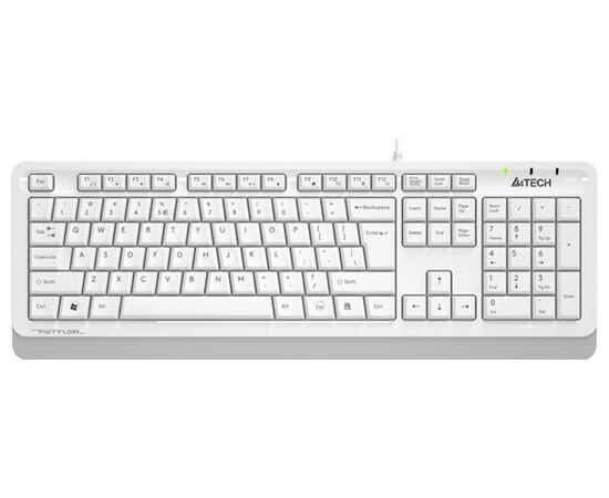 Точка ПК Клавиатура A4Tech Fstyler FKS10, белый/серый, изображение 4