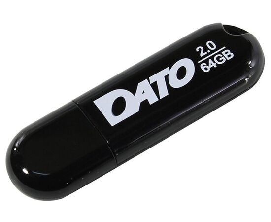 Точка ПК Флешка Dato 64Gb DS2001 DS2001-64G USB2.0 черный, изображение 6
