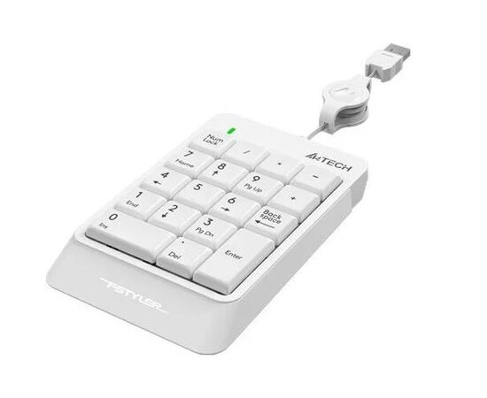 Точка ПК Клавиатура A4Tech Fstyler FK13 White USB