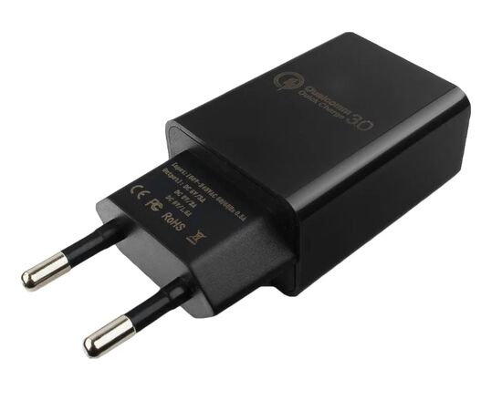 Точка ПК Сетевое зарядное устройство Cablexpert MP3A-PC-17, черный, изображение 2