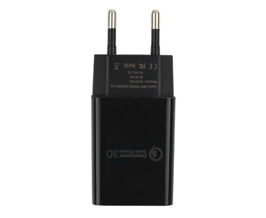 Точка ПК Сетевое зарядное устройство Cablexpert MP3A-PC-17, черный, изображение 3