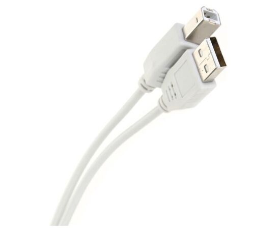 Точка ПК Кабель AM/BM USB2.0 3м Telecom USB 2.0  A-->B 3.0m, серый, TC6900-3.0M, изображение 3