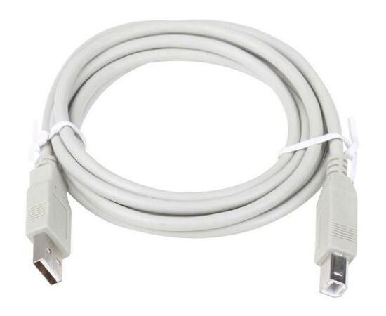 Точка ПК Кабель AM/BM USB2.0 3м Telecom USB 2.0  A-->B 3.0m, серый, TC6900-3.0M