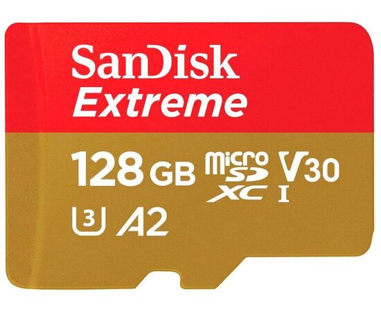Точка ПК Карта памяти SanDisk Extreme microSDXC 1 ТБ Class 10, V30, A2, UHS-I, R/W 160/90 МБ/с, адаптер на SD, изображение 5