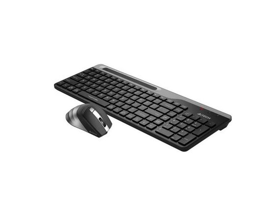 Точка ПК Комплект беспроводной клавиатура + мышь A4Tech Fstyler FB2535C, BT/Radio, черный/серый