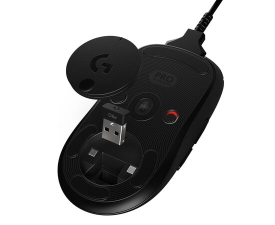 Точка ПК Беспроводная игровая мышь Logitech G Pro Wireless, черный, изображение 5