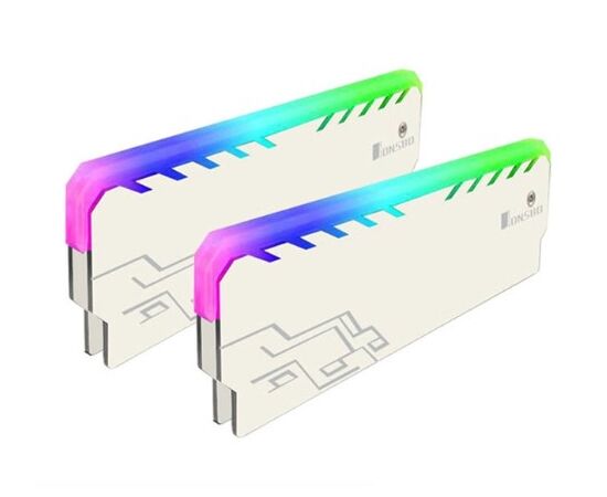 Точка ПК Радиатор для памяти Jonsbo NC-1, белый/RGB