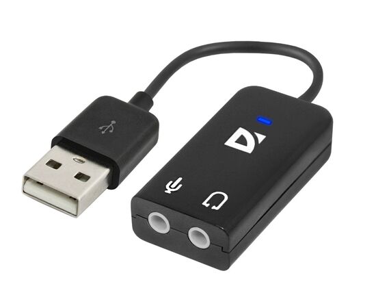 Точка ПК Внешняя звуковая карта Defender Audio USB (63002)