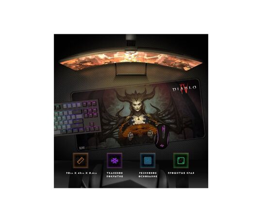 Точка ПК Коврик для мыши Blizzard Diablo IV Lilith XL, изображение 4