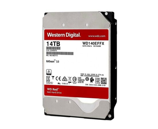 Точка ПК Жесткий диск Western Digital WD Red 14 ТБ 14 TB WD140EFFX